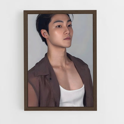 ap-kevin-11 cadre Bois foncé