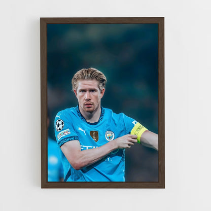 ap-kevin de bruyne-6 cadre Bois foncé