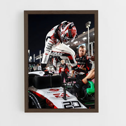 ap-kevin magnussen-1 cadre Bois foncé