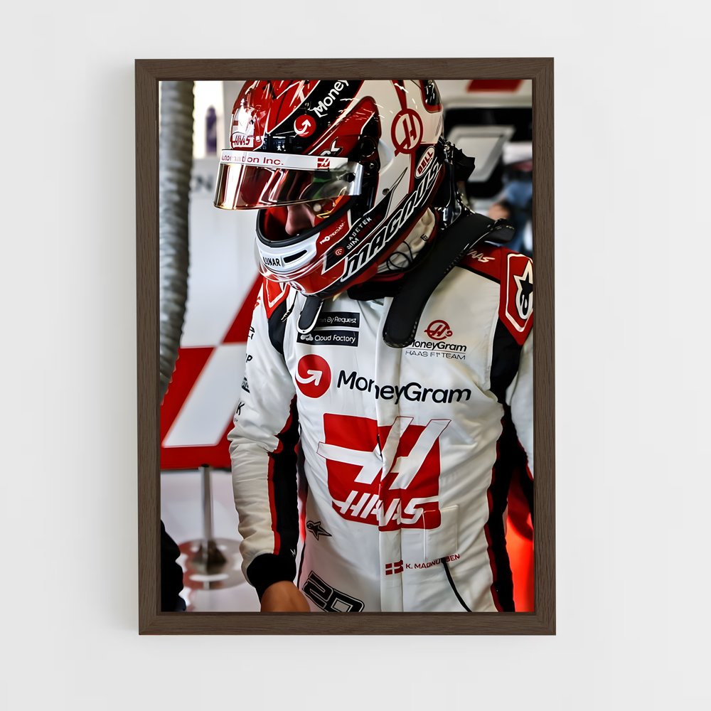 ap-kevin magnussen-12 cadre Bois foncé