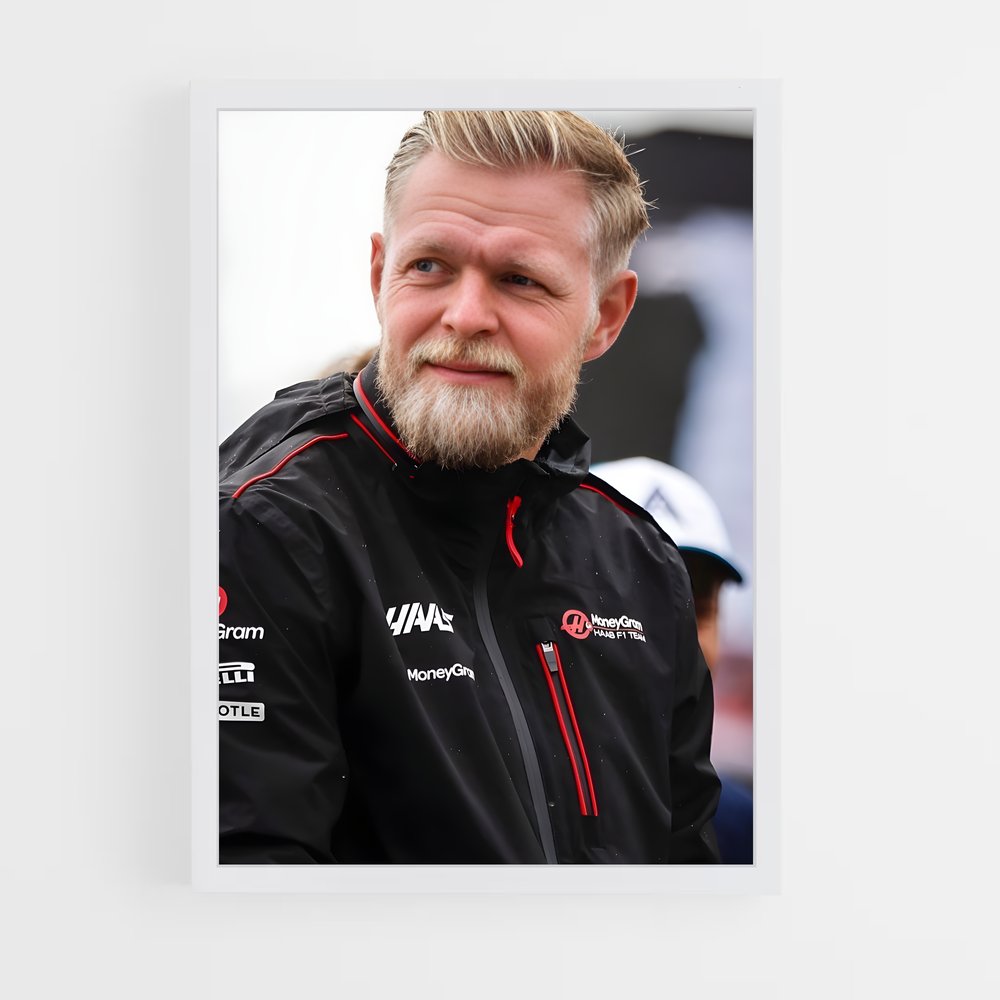 ap-kevin magnussen-3 cadre Blanc