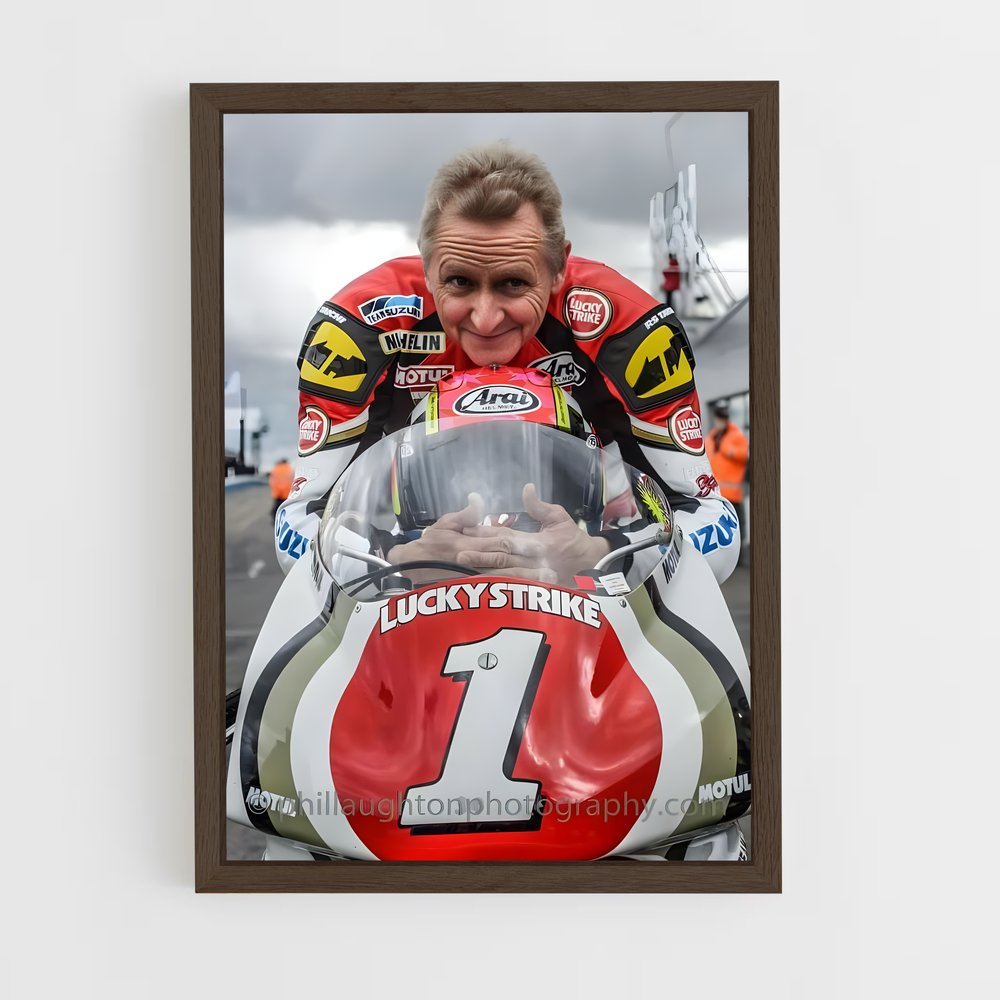 ap-kevin schwantz-3 cadre Bois foncé