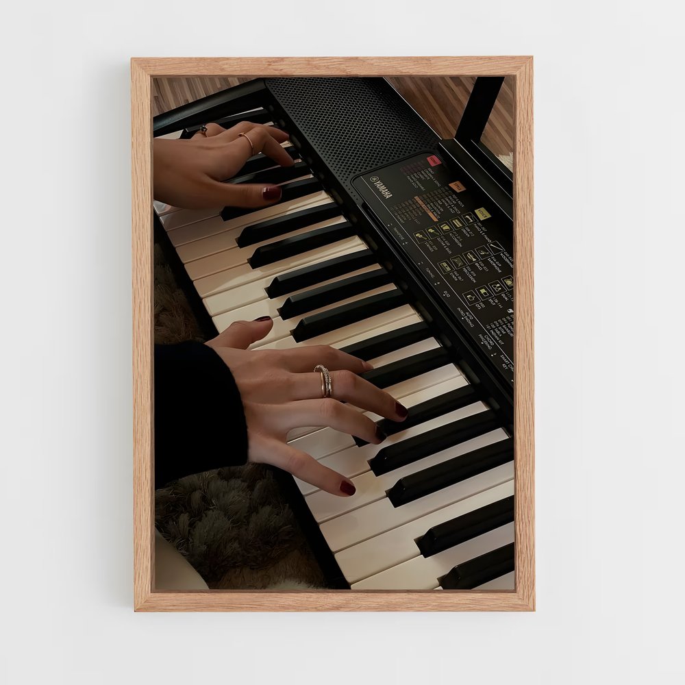 ap-keyboard-5 cadre Bois clair