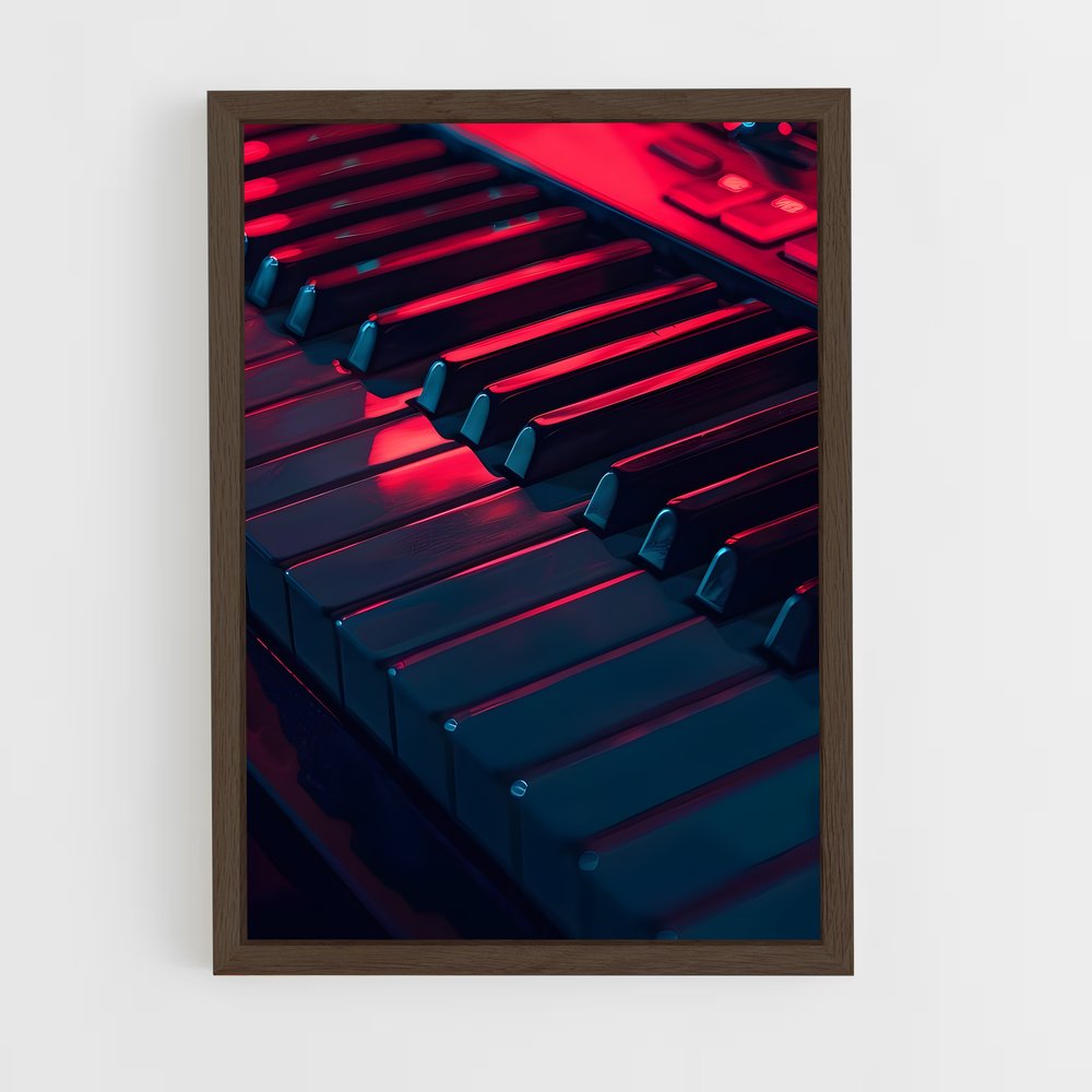 ap-keyboard-6 cadre Bois foncé