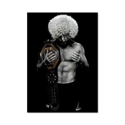 Poster Khabib Champion