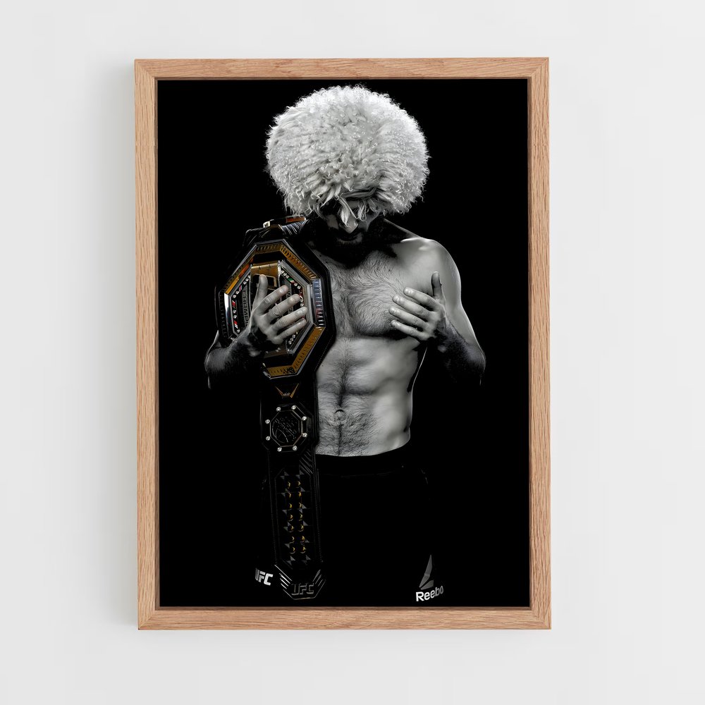 ap-khabib nurmagomedov-7 cadre Bois clair