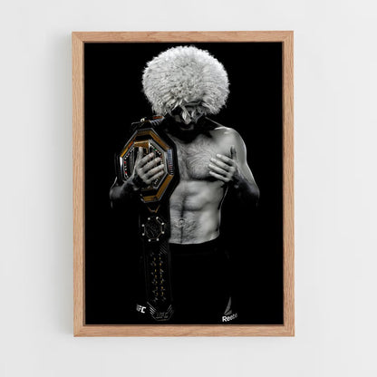 ap-khabib nurmagomedov-7 cadre Bois clair