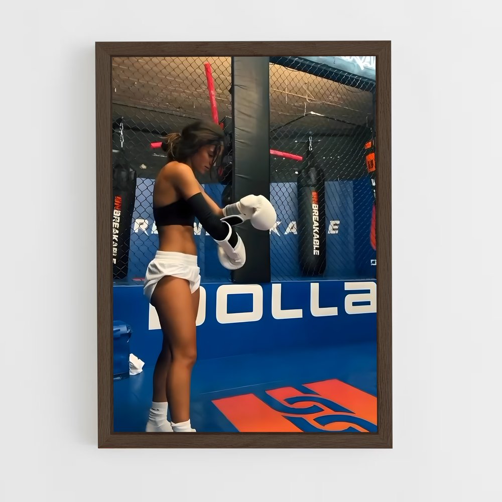 ap-kickboxing-1 cadre Bois foncé