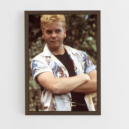 ap-kiefer sutherland-4 cadre Bois foncé