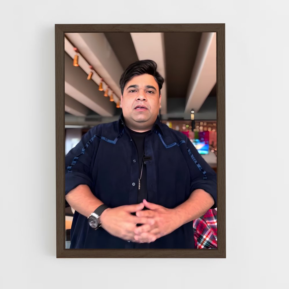 ap-kiku sharda-1 cadre Bois foncé