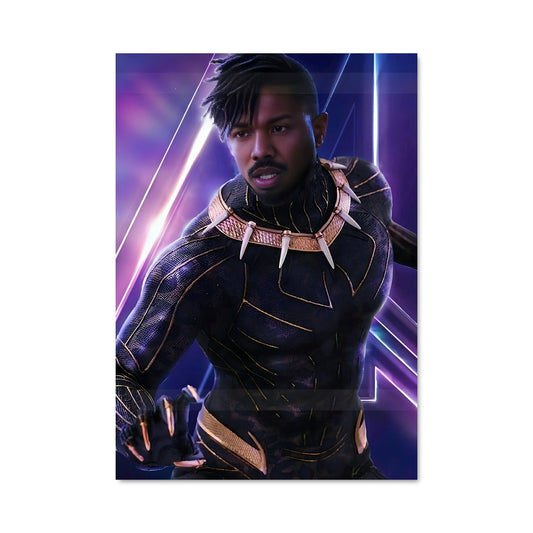 Poster Killmonger en Action