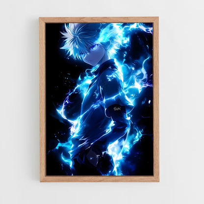 ap-killua zoldyck-2 cadre Bois clair