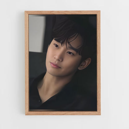 ap-kim soo-hyun-3 cadre Bois clair