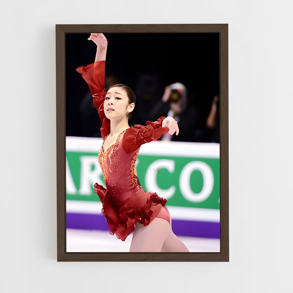 ap-kim yuna-1 cadre Bois foncé