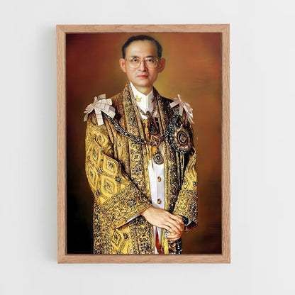 ap-king bhumibol adulyadej-3 cadre Bois clair