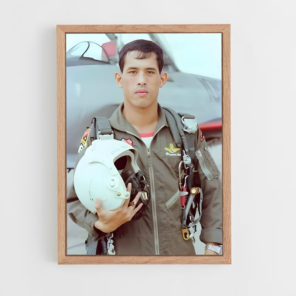 ap-king maha vajiralongkorn-4 cadre Bois clair