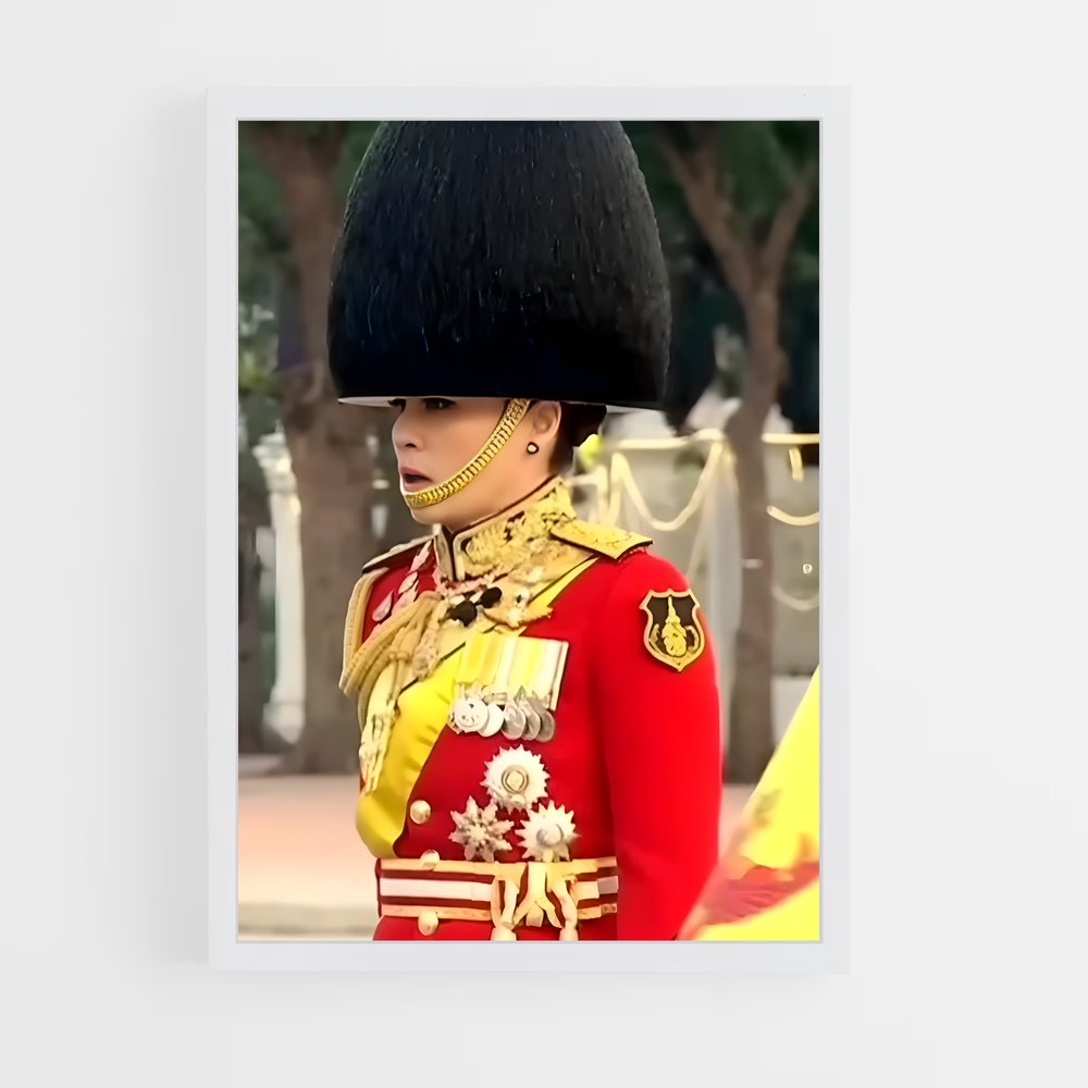 ap-king maha vajiralongkorn-9 cadre Blanc