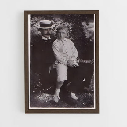 ap-king olav v-6 cadre Bois foncé