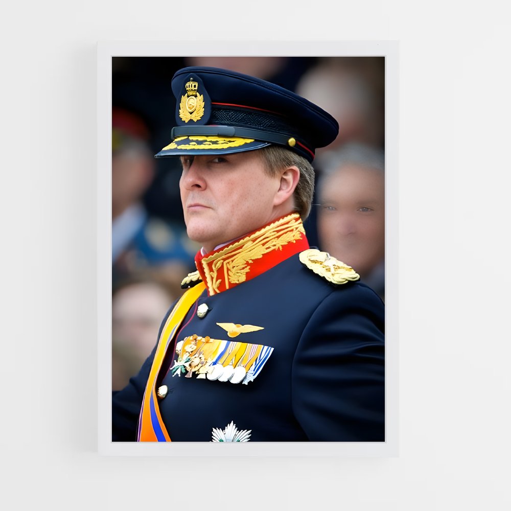 ap-king willem alexander-5 cadre Blanc