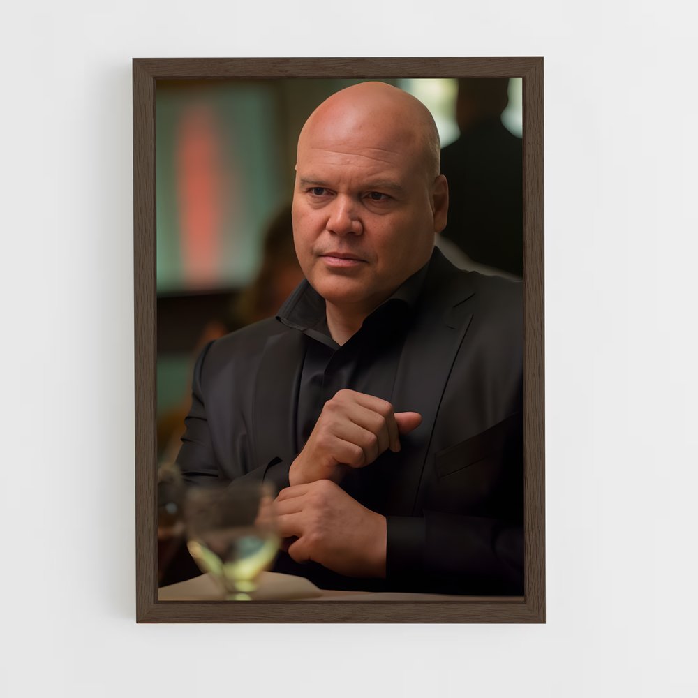 ap-kingpin daredevil-2 cadre Bois foncé