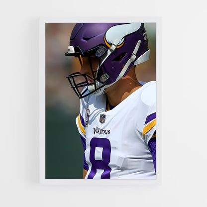 ap-kirk cousins-4 cadre Blanc