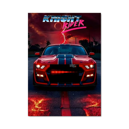 Poster KITT en Folie