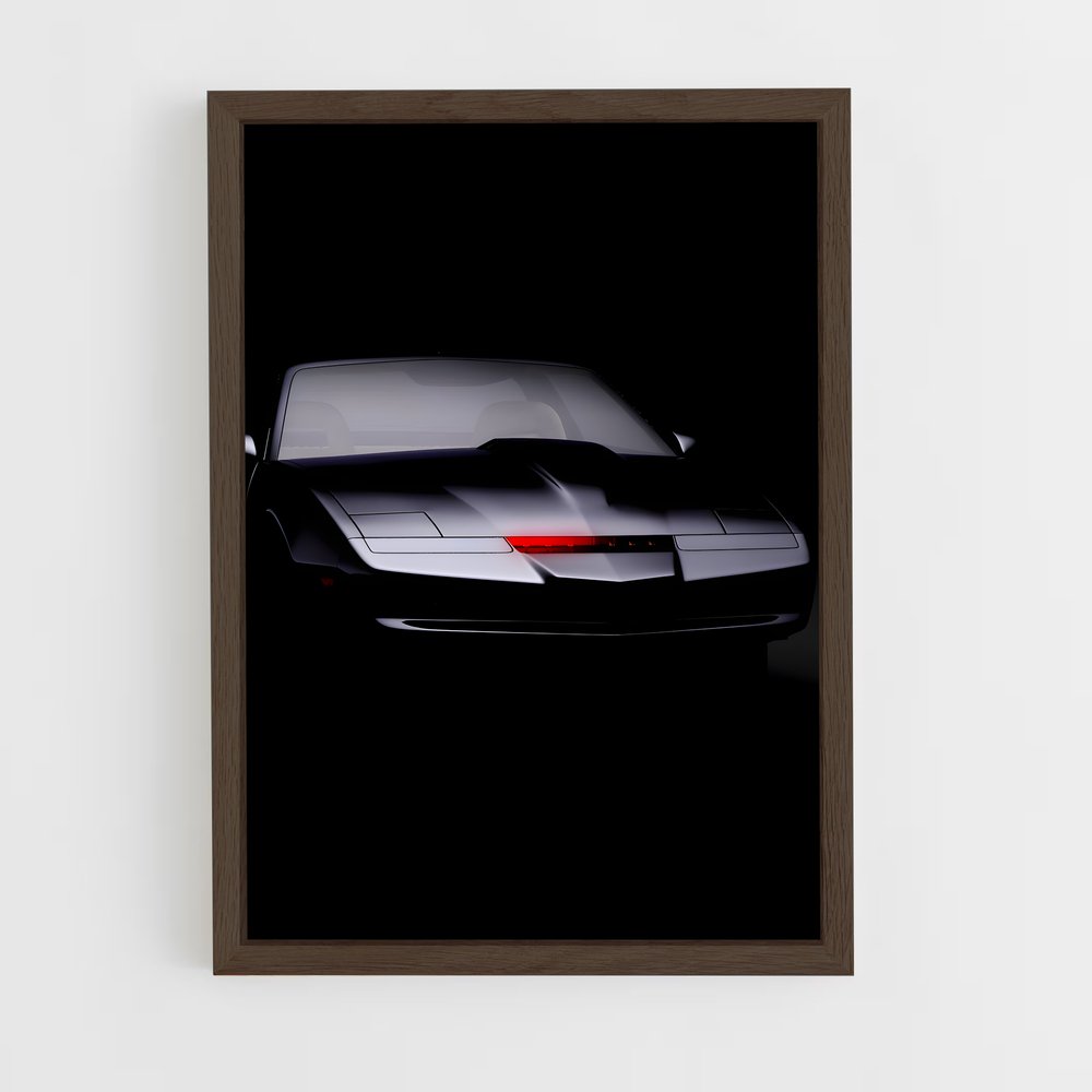 ap-kitt knight rider-2 cadre Bois foncé