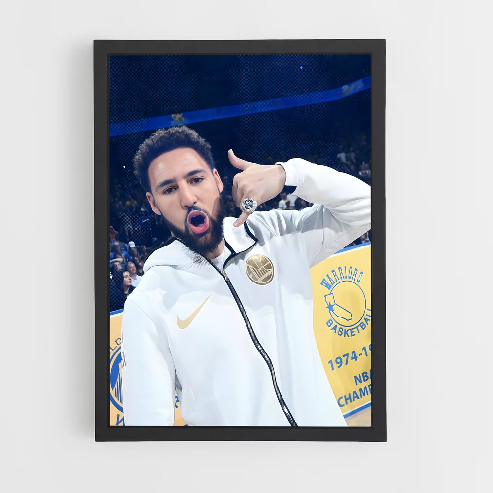 ap-klay thompson-1 cadre Noir