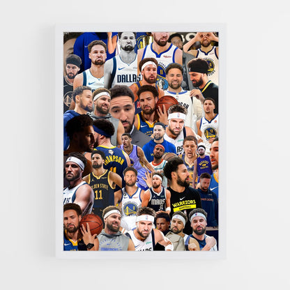 ap-klay thompson-12 cadre Blanc