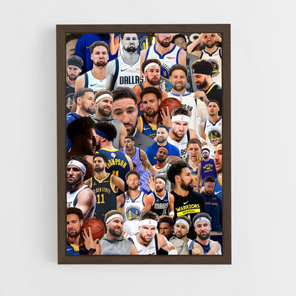 ap-klay thompson-12 cadre Bois foncé
