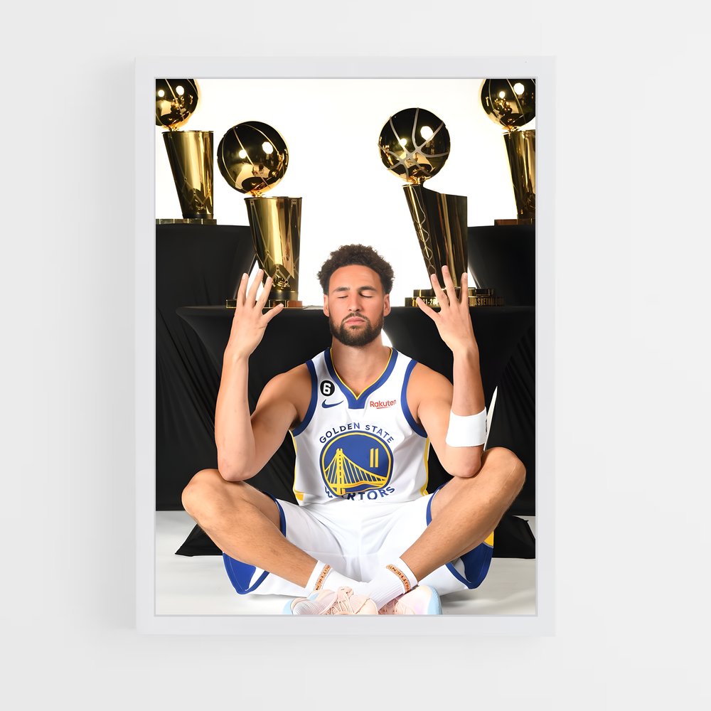 ap-klay thompson-4 cadre Blanc