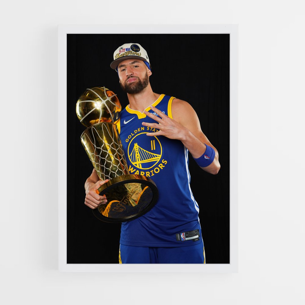 ap-klay thompson-6 cadre Blanc