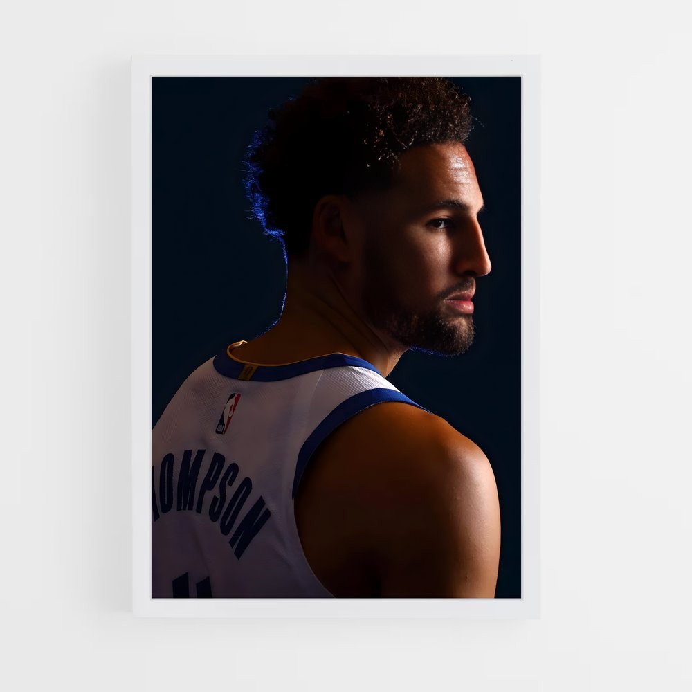 ap-klay thompson-9 cadre Blanc