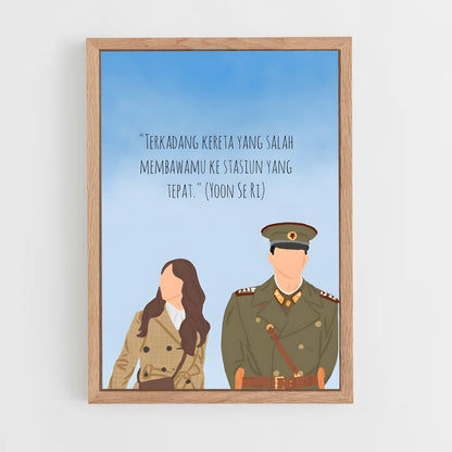 ap-ko myeong eu-3 cadre Bois clair