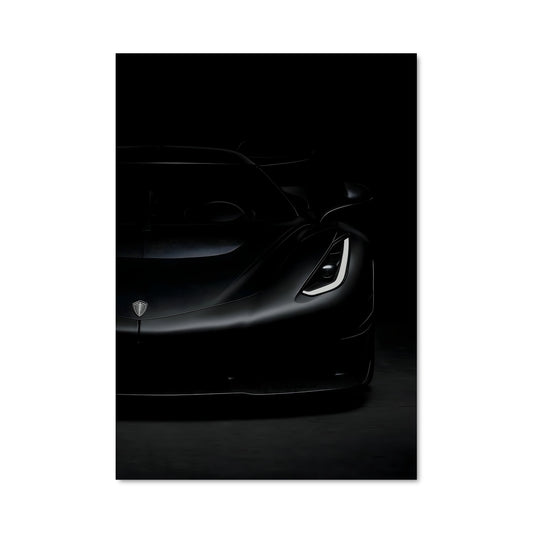 Poster Nocturne Koenigsegg