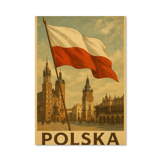 Poster Flamme Polonaise
