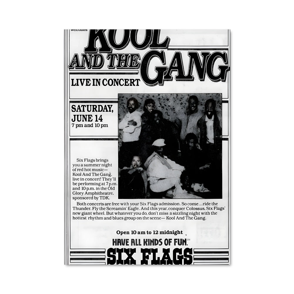 Poster Celebration avec Kool and the Gang