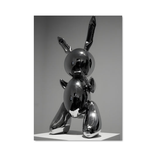 Poster Lapin Enjoué