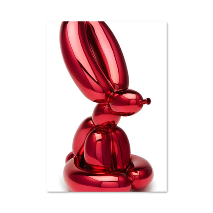 Poster Lapin Écarlate