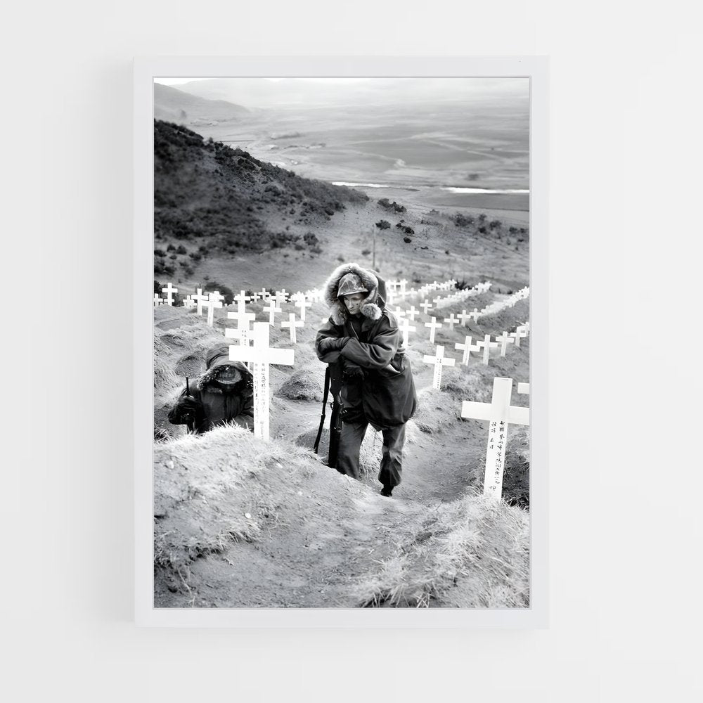ap-korean war-6 cadre Blanc