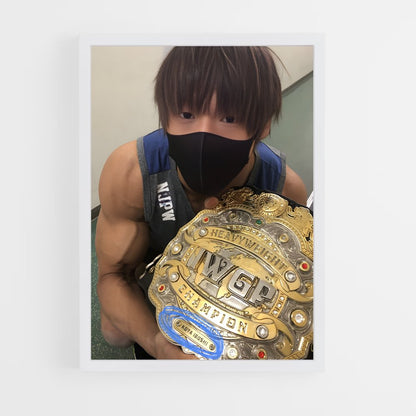 ap-kota ibushi-3 cadre Blanc