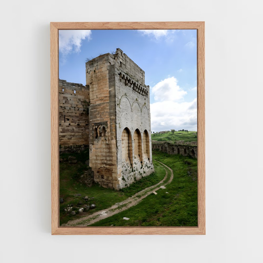 ap-krak des chevaliers-1 cadre Bois clair