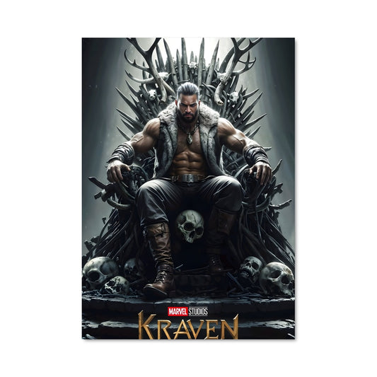 Poster Kraven : Chasseur de Ténèbres