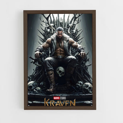 ap-kraven the hunter-5 cadre Bois foncé