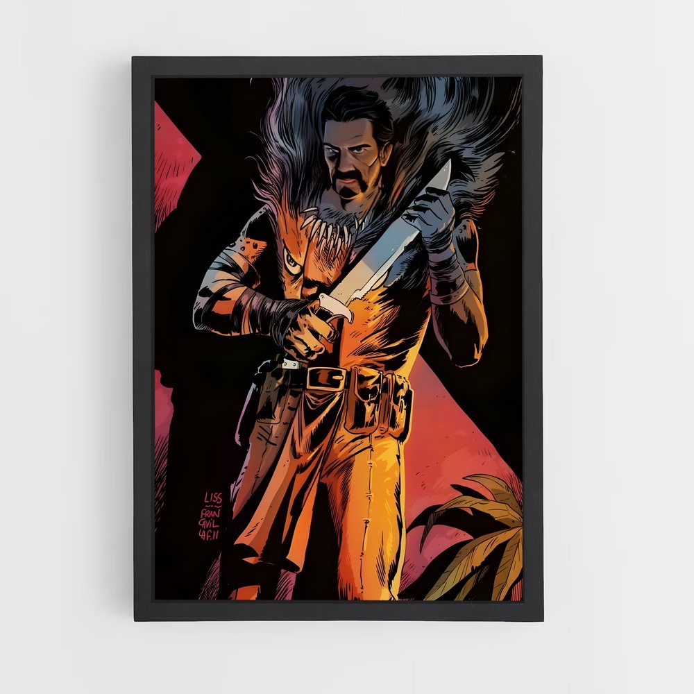 ap-kraven the hunter-9 cadre Noir