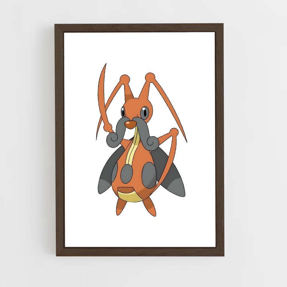 ap-kricketot-1 cadre Bois foncé