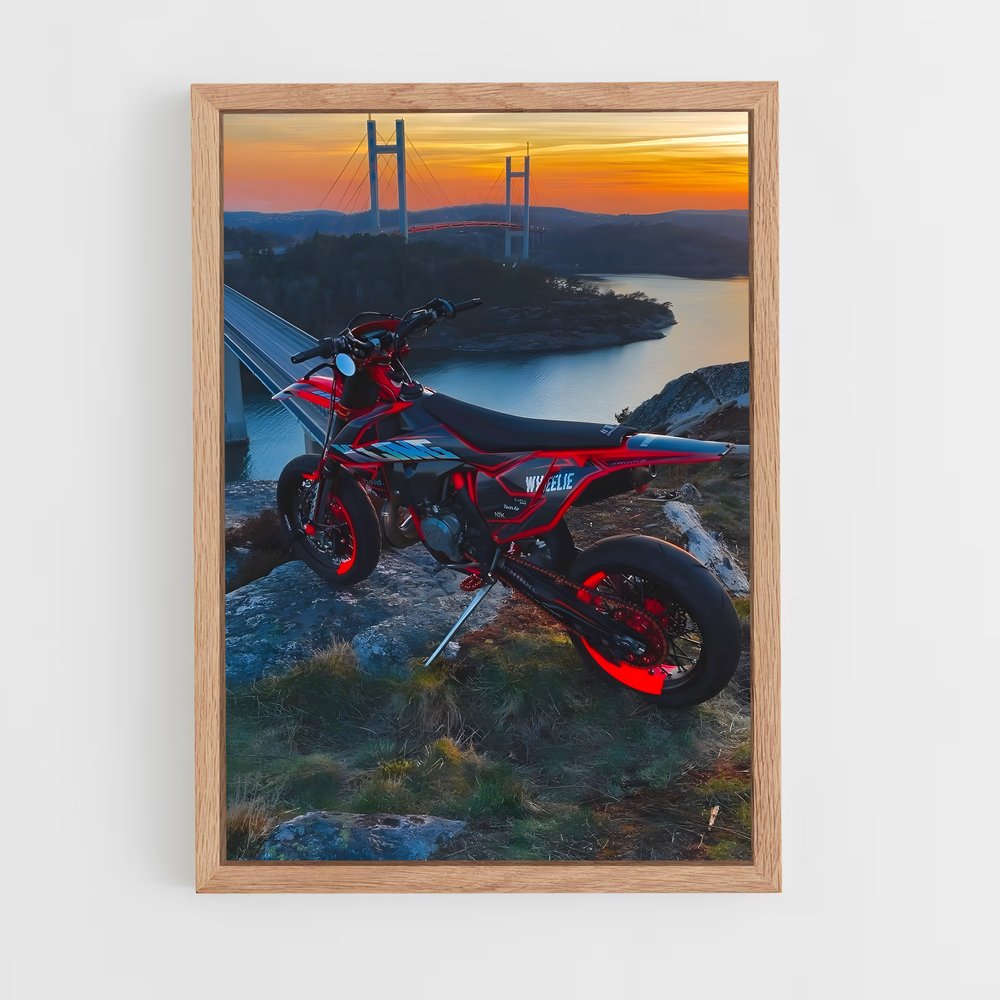 ap-ktm moto-4 cadre Bois clair