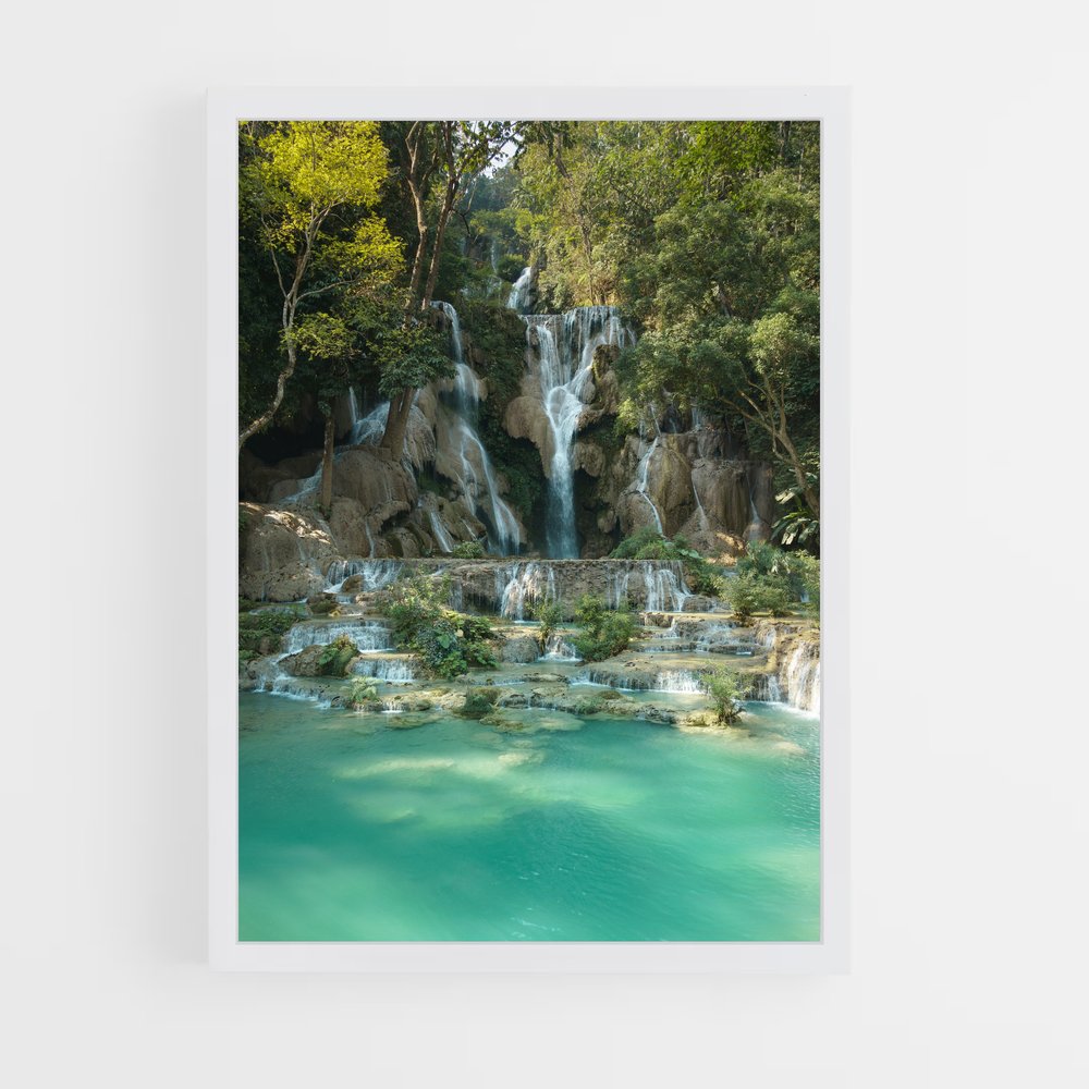 ap-kuang si falls-1 cadre Blanc