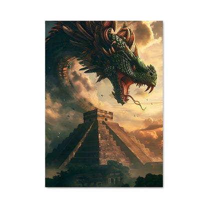 Poster Dragon de Kukulkan