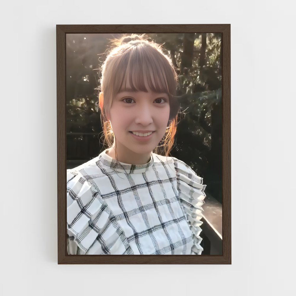 ap-kumi sasaki-2 cadre Bois foncé